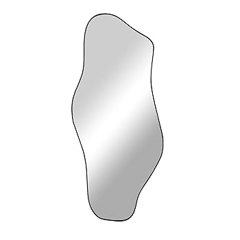 Amazon.com: DAOYIJIAJU Large Irregular Mirror, Asymmetrical